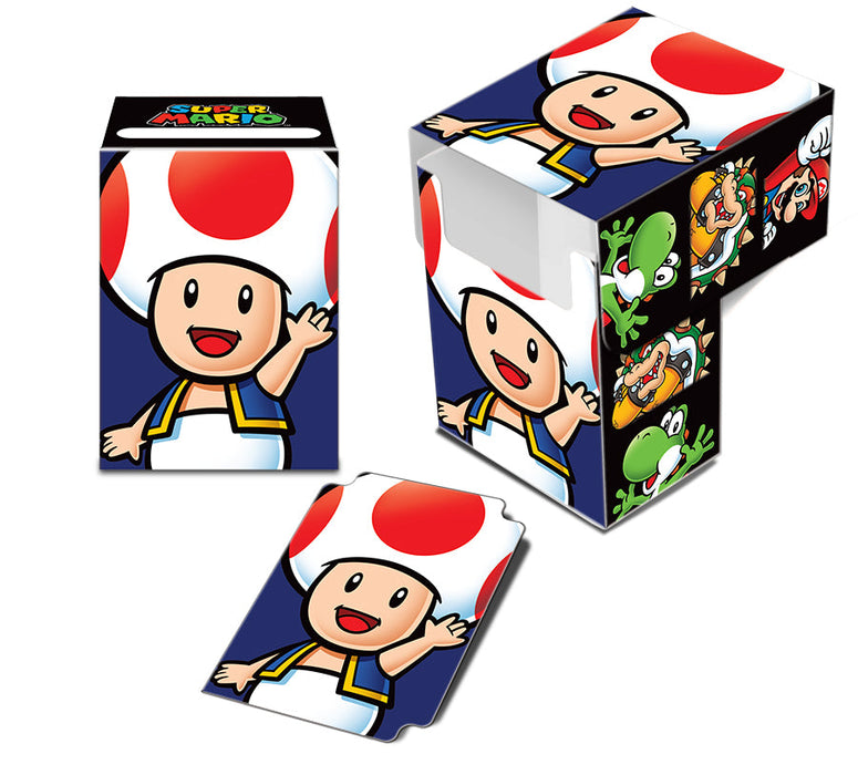 Ultra PRO: Deck Box - Full-View (Super Mario - Toad) - for just $0! 