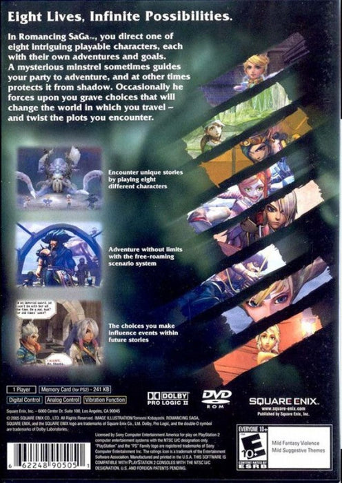 Romancing Saga – PlayStation 2 (PS2) - for just $16.99! 