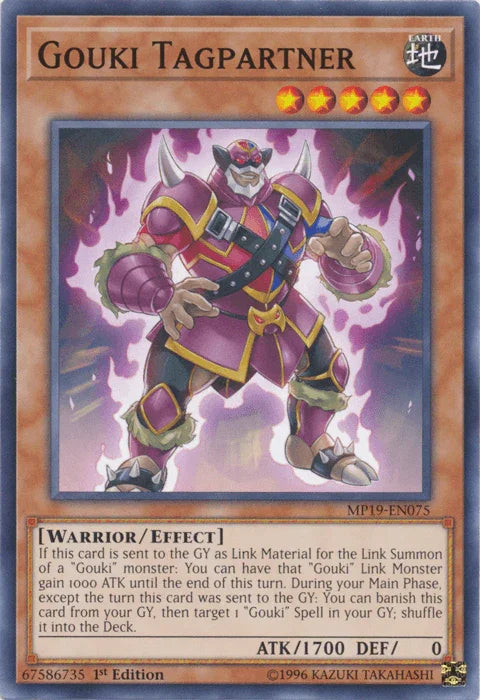 Gouki Tagpartner [MP19-EN075] Common - for just $0.10! 