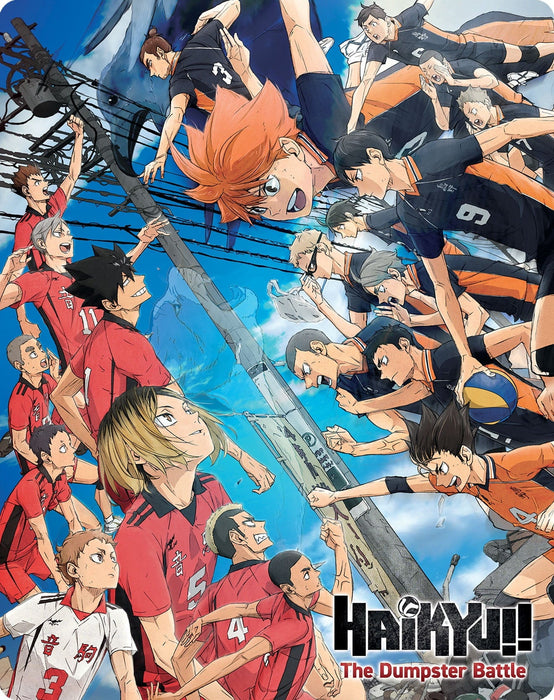 HAIKYU!!: The Dumpster Battle - Limited Edition Steelbook (Blu-ray) - for just $31.99! 