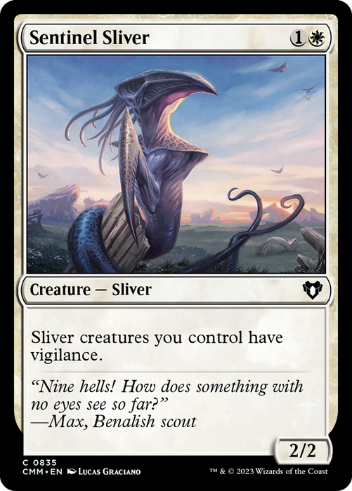 Sentinel Sliver (CMM-835) - Commander Masters - for just $0.77! 