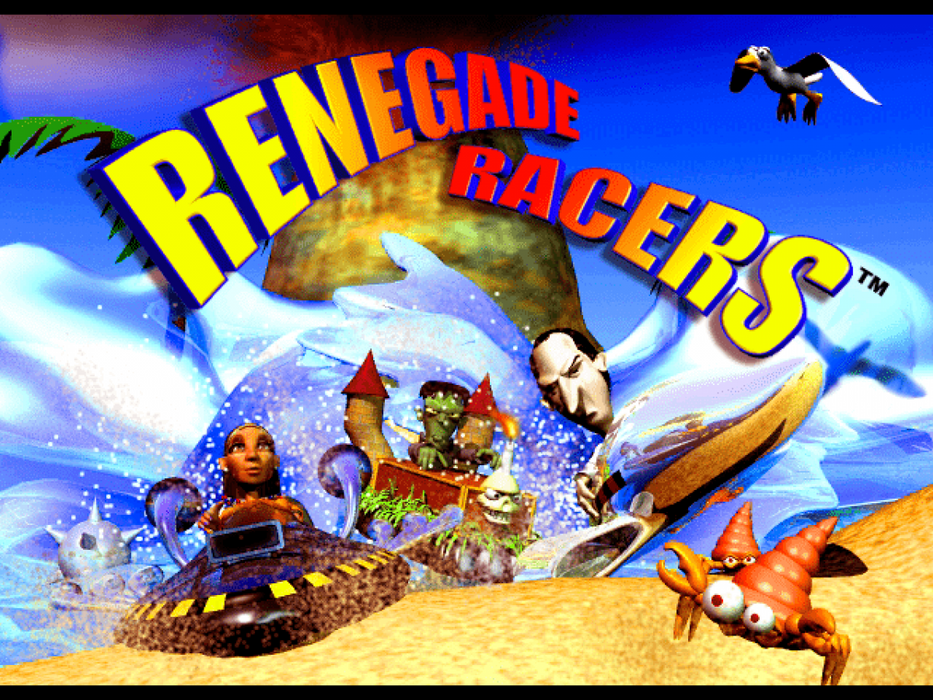 Renegade Racers – PlayStation 1 (PS1) - for just $8.99! 
