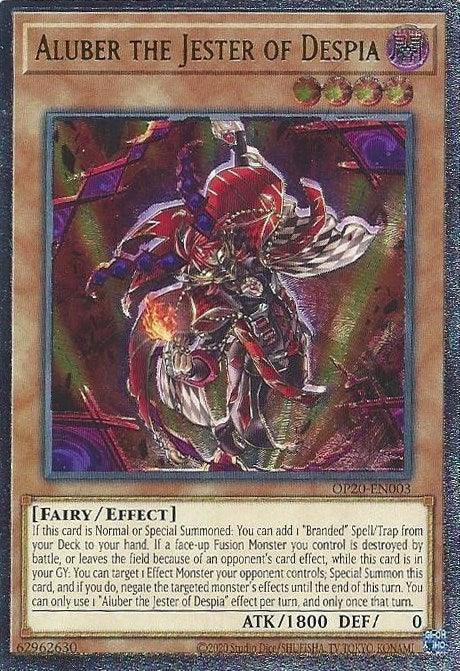 Aluber the Jester of Despia [OP20-EN003] Ultimate Rare - for just $4.35! 