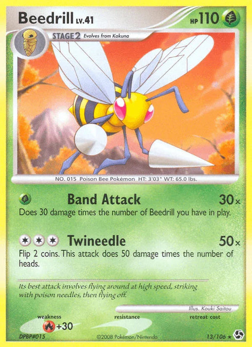 Beedrill (13/106) [Diamond & Pearl: Great Encounters] - for just $0.55! 