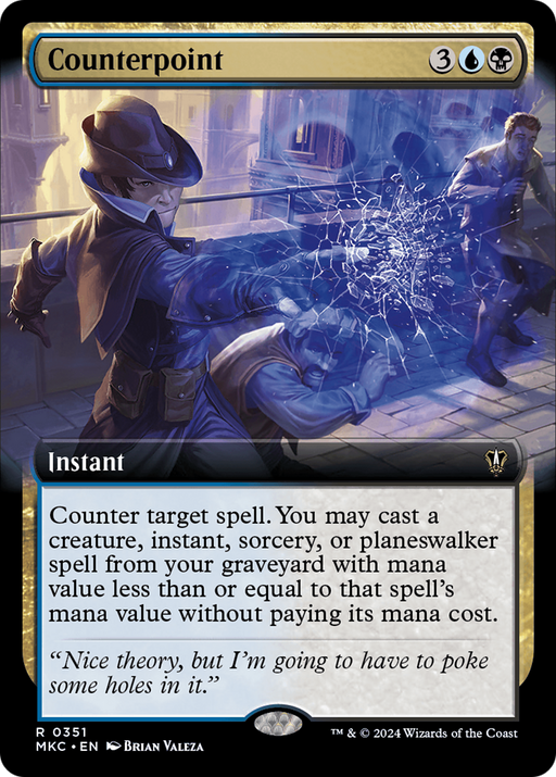 Counterpoint (MKC-351) - Murders at Karlov Manor Commander: (Extended Art) - for just $0.16! 