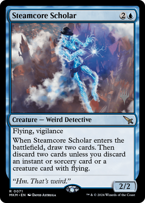 Steamcore Scholar (PPMKM-071) - Murders at Karlov Manor Promos - for just $0.11! 