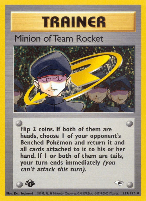 Minion of Team Rocket (113/132) [Gym Heroes 1st Edition] - for just $2.30! 