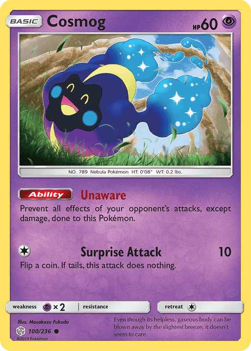 Cosmog (100/236) [Sun & Moon: Cosmic Eclipse] - for just $0.10! 