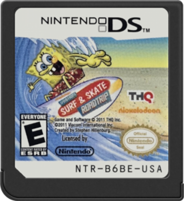 Spongebob Squarepants: Surf & Skate Roadtrip — Nintendo DS (DS) - for just $6.99! 