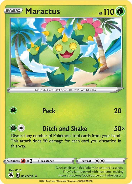 Maractus (012/264) [Sword & Shield: Fusion Strike] - for just $0.10! 