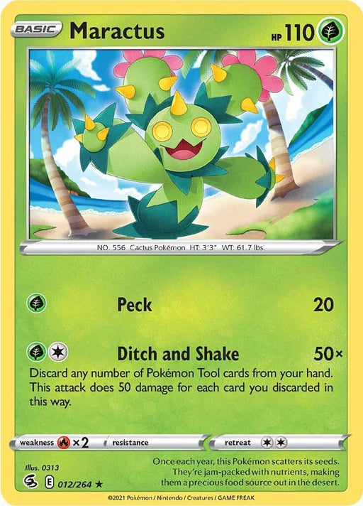 Maractus (012/264) [Sword & Shield: Fusion Strike] - for just $0.10! 
