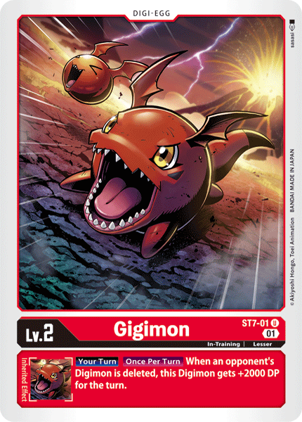 Gigimon [ST7-01] [Starter Deck: Gallantmon] - Just $0.09! Shop now at Retro Gaming of Denver