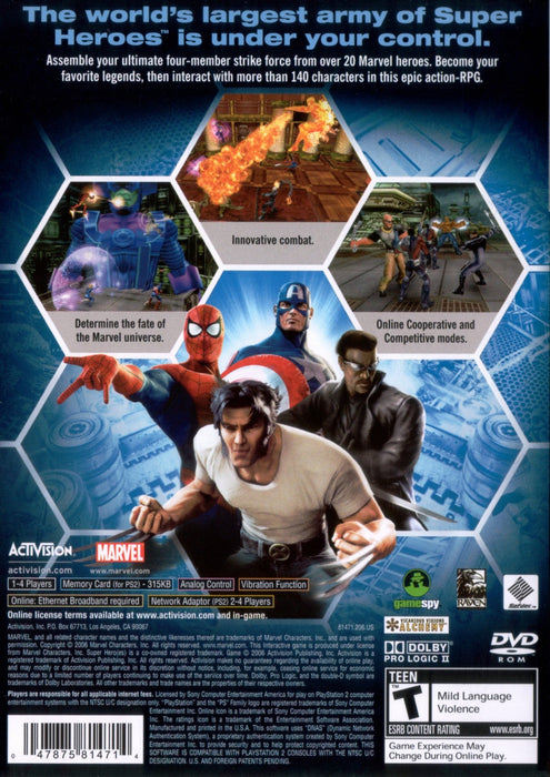 Marvel Ultimate Alliance – PlayStation 2 (PS2) - for just $0! 