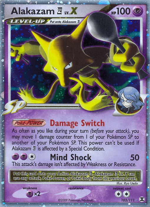 Alakazam LV.X (103/111) [Platinum: Rising Rivals] - for just $40! 