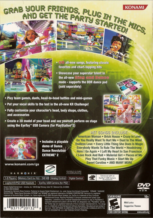 Karaoke Revolution: Party – PlayStation 2 (PS2) - for just $8.99! 