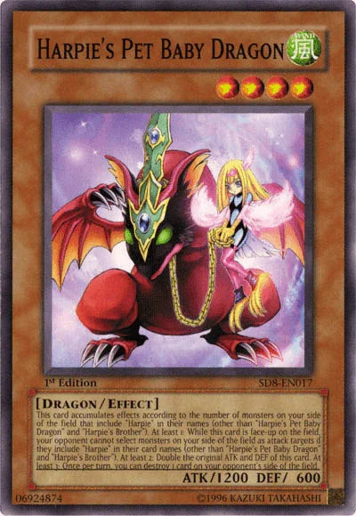 Harpie's Pet Baby Dragon [SD8-EN017] Common - for just $0.20! 