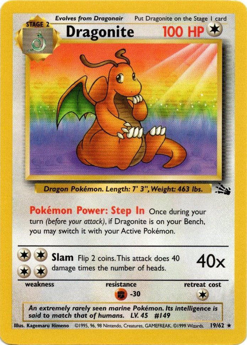 Dragonite (19/62) [Fossil Unlimited] - for just $10.10! 