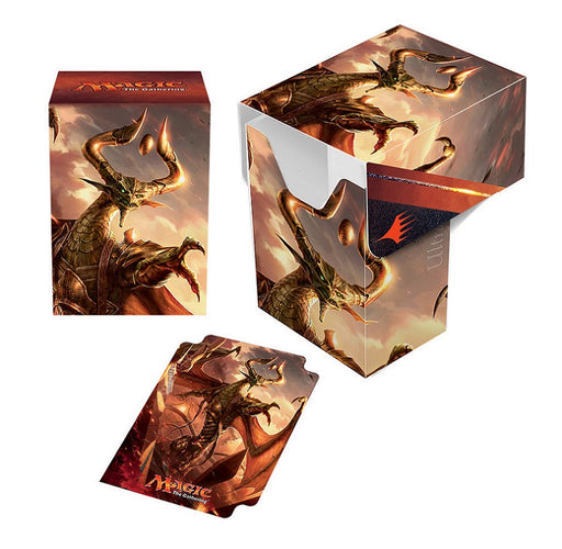 Ultra PRO: Deck Box - Full-View 80+ (Hour of Devastation - Nicol Bolas, God-Pharoh) - for just $0! 
