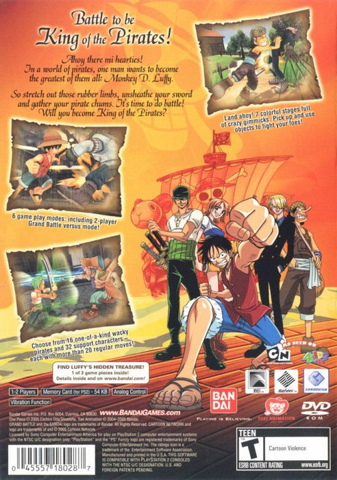 One Piece: Grand Battle – PlayStation 2 (PS2) - for just $21.99! 