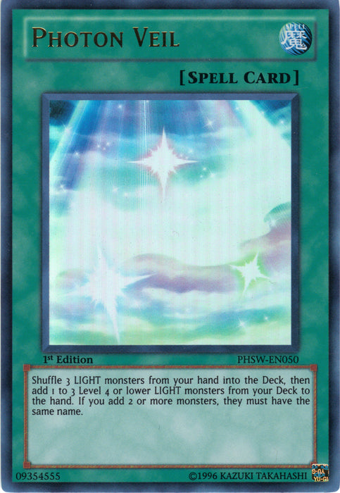 Photon Veil [PHSW-EN050] Ultra Rare - for just $0.20! 