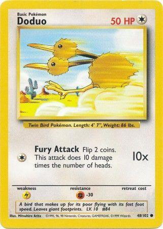 Doduo (48/102) [Base Set Unlimited] - for just $0.65! 