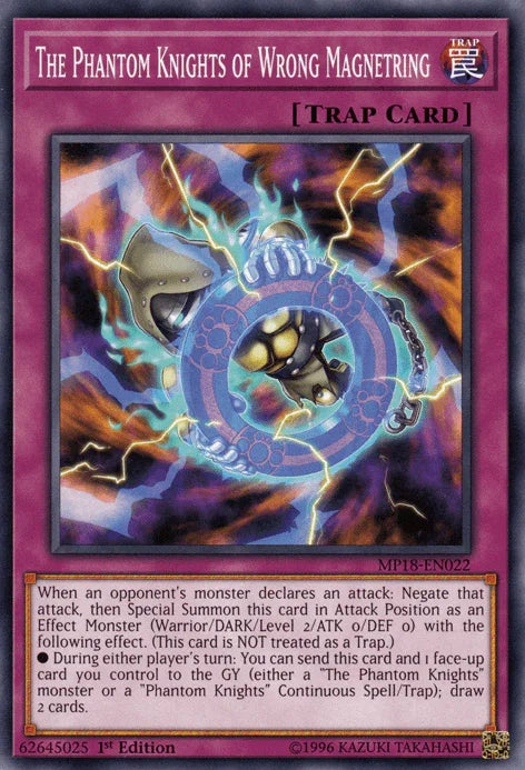The Phantom Knights of Wrong Magnetring [MP18-EN022] Common - for just $0.10! 