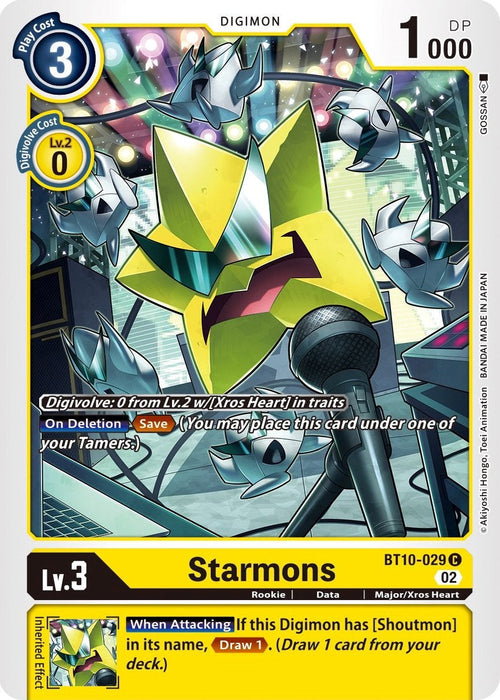 Starmons [BT10-029] [Xros Encounter] - Just $0.09! Shop now at Retro Gaming of Denver