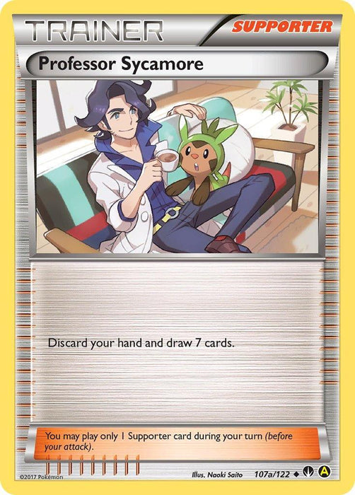 Professor Sycamore (107a/122) [Alternate Art Promos] - for just $0.25! 