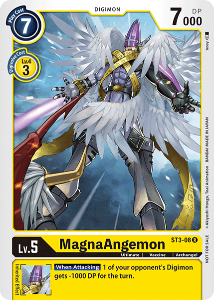 MagnaAngemon [ST3-08] (Official Tournament Pack Vol.3) [Starter Deck: Heaven's Yellow] - Just $0.09! Shop now at Retro Gaming of Denver