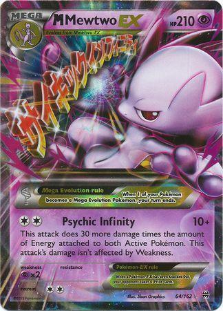 M Mewtwo EX (64/162) (Jumbo Card) [XY: BREAKthrough] - for just $40! 