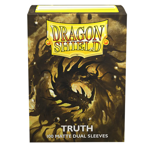 Dragon Shield: Standard 100ct Art Sleeves - Truth (Dual Matte) - Just $9.95! Shop now at Retro Gaming of Denver