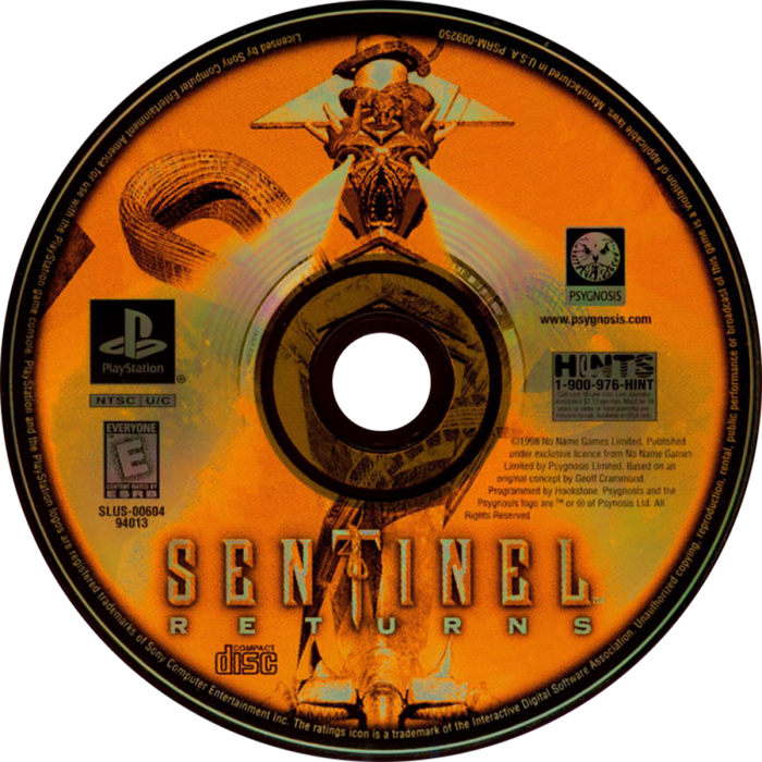 Sentinel Returns – PlayStation 1 (PS1)