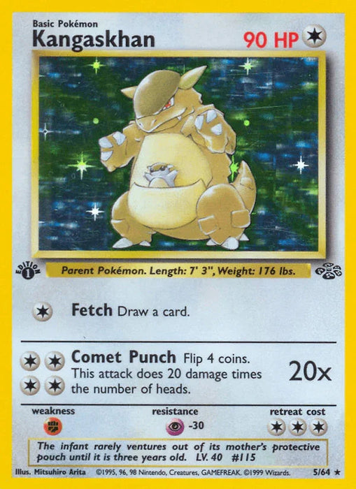 Kangaskhan (5/64) [Jungle 1st Edition] - for just $31.65! 