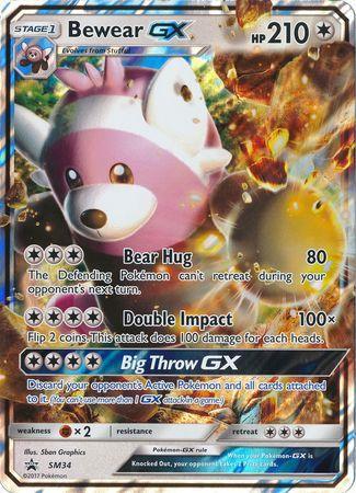 Bewear GX (SM34) (Jumbo Card) [Sun & Moon: Black Star Promos] - for just $2.50! 