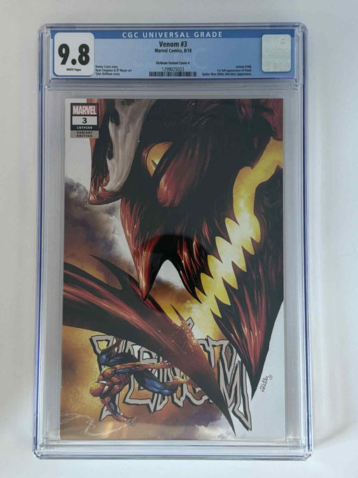 Venom #3 CGC 9.8 Blue Label Exclusive Var - for just $150! 