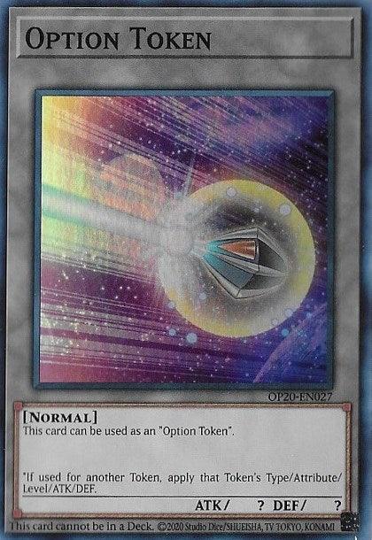 Option Token [OP20-EN027] Super Rare - for just $0.15! 