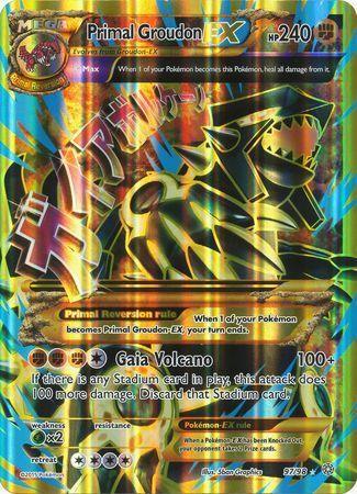 Primal Groudon EX (97/98) (Jumbo Card) [XY: Ancient Origins] - for just $14! 