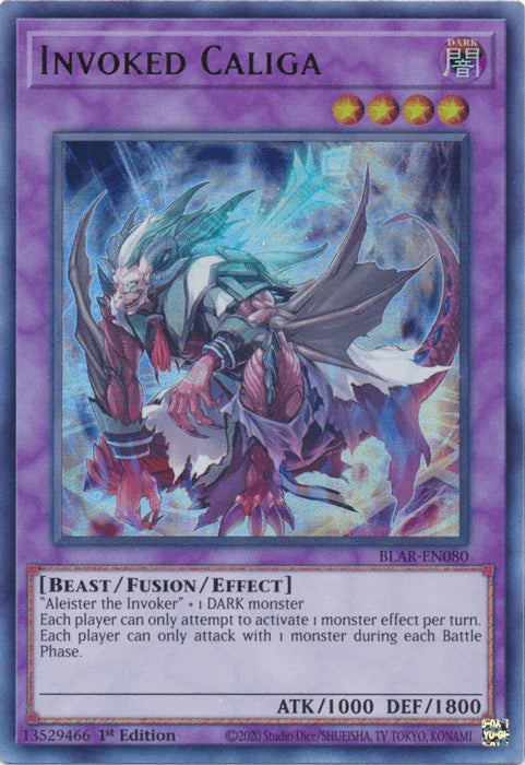 Invoked Caliga [BLAR-EN080] Ultra Rare - for just $0.25! 