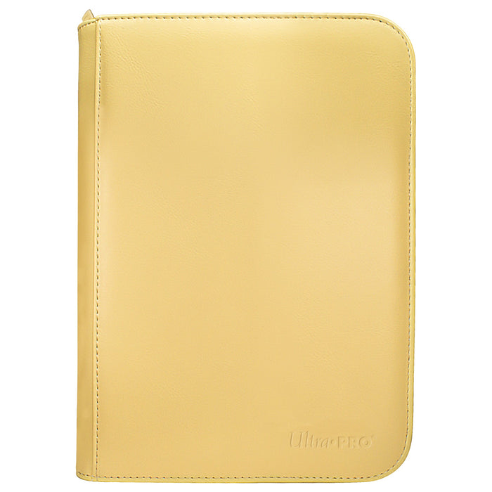 Ultra PRO: 4-Pocket Zippered PRO-Binder - Vivid (Yellow) - Just $0! Shop now at Retro Gaming of Denver