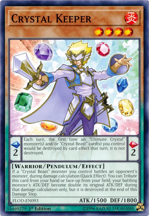 Crystal Keeper [FLOD-EN093] Common - for just $0.10! 