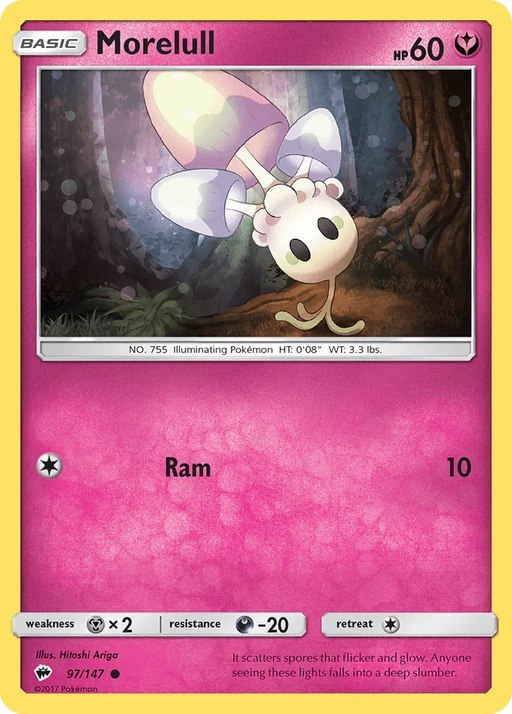 Morelull (97/147) [Sun & Moon: Burning Shadows] - for just $0.15! 