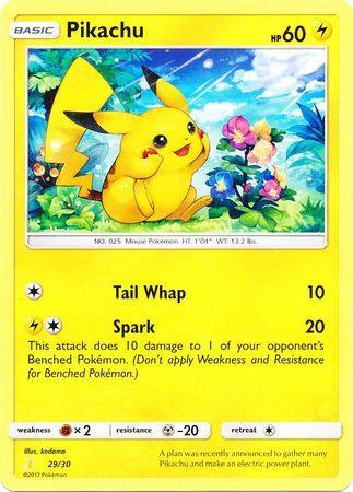 Pikachu (29/30) [Sun & Moon: Trainer Kit - Alolan Raichu] - for just $0.50! 