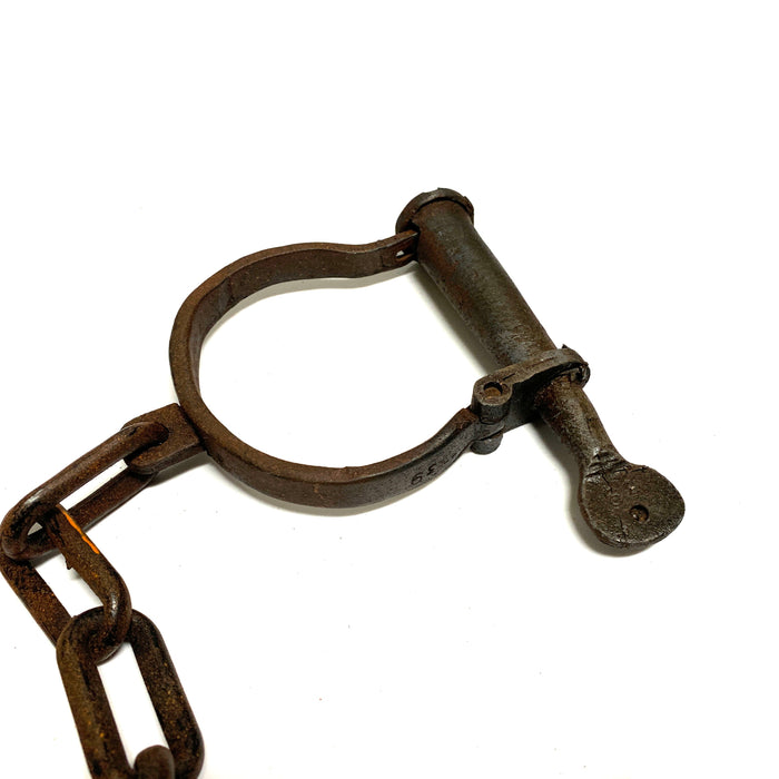 Foam Rubber Ball with Plastic Chain & Prop Leg Iron - Action Prop - for just $90! 
