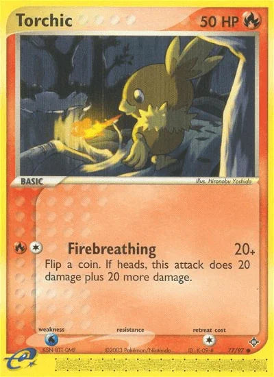 Torchic (77/97) [EX: Dragon] - for just $0.35! 