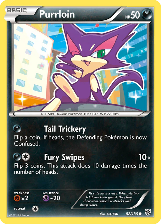 Purrloin (82/135) [Black & White: Plasma Storm] - for just $0.15! 