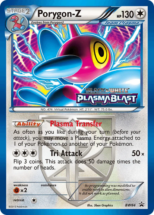 Porygon-Z (BW84) [Black & White: Black Star Promos] - for just $7.35! 