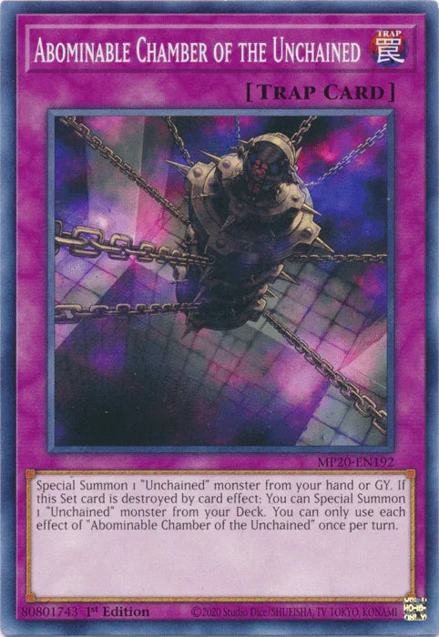 Abominable Chamber of the Unchained [MP20-EN192] Common - for just $0.30! 