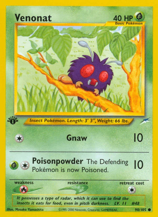 Venonat (90/105) [Neo Destiny 1st Edition] - for just $0.65! 
