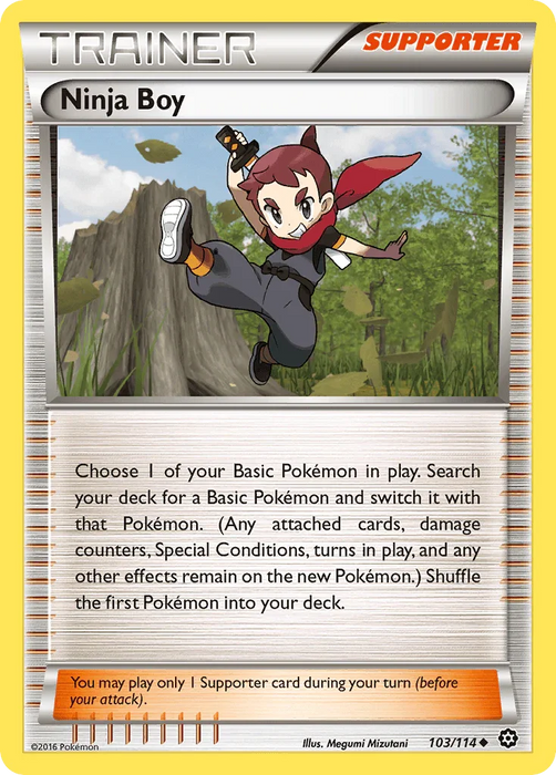 Ninja Boy (103/114) [XY: Steam Siege] - for just $0.10! 