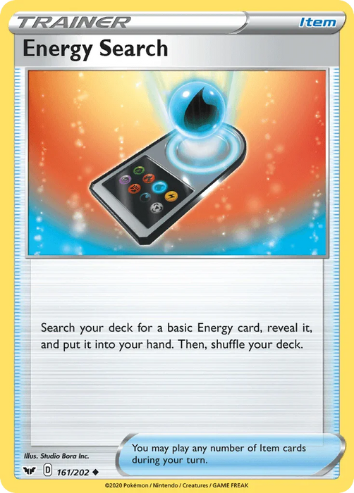 Energy Search (161/202) [Sword & Shield: Base Set] - for just $0.10! 